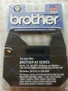 Brother AX Series 2 Correctable 1030 Film Ribbons 1230 Black New