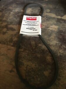 Vbelt 1/2X50 Dayton V-Belt 4L500 Free Shipping