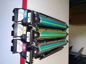 Konica Minolta bizhub C-250/252 Imaging Units Good condition Three colors Y/M/C