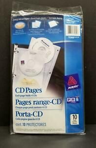 Avery CD Storage Pages