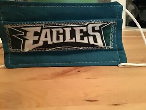 EAGLES REUSABLE FACE COVERING- 100% WASHABLE COTTON