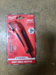 Milwaukee SHOCKWAVE Right Angle Drill Adapter Power Tool Accessory Attachment