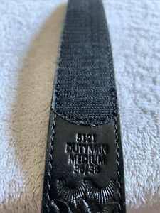 Dutyman 5121 1.5” Full Hook and Loop Garrison Belt Basketweave Size M Black -NEW