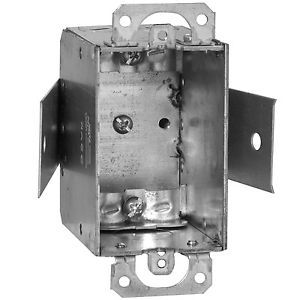 2PK Hubbell RACO 545 2-1/2&#034; Deep Non-Gangable Electric Switch Junction Box