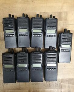 Kenwood TK 380 UHF Portable Radio Lot of 9 radios