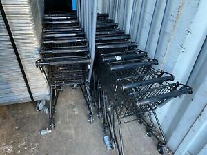 Set of 25 Grocery Store Supermarket Small Kids Metal Commercial Shopping Carts