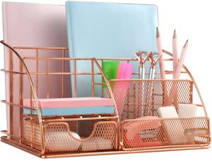 Spacrea Desk Organizers and Accessories, Large, All in One Desk Organizer Pencil
