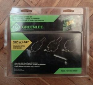 Greenlee 635 Industrial Carbide Tipped Cutter Kit
