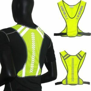 Outdoor Reflective Bicycle Harness Night Running Protective Vest Jogging Vest