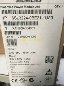 6SL32240BE211UA0 G120 inverter 6SL3224-0BE21-1UA0