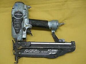 Finish Nailer Air / Pneumatic HITACHI Nail Gun NT65M2 16ga 2-1/2&#034;  **UNTESTED**