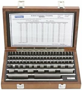 Fowler 53-672-081 Steel Shop-Blox Rectangular Economy Gage Block Set 81 Piece