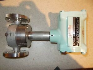 Oval Gear Flow Meter Brooks Broady Engineering  LC454-630-C118-000 Flanged