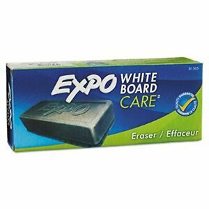 Expo 81505 Dry Erase Board Eraser  Soft Pile  5 1 8 W x 1 1 4 H inches   Pack of