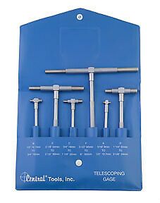 Central Tools CEN-6554 Telescoping Gauge Set