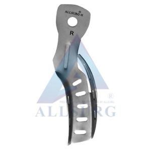 AllSurg Dental Surgical Instruments IMPRESSION TRAY P/DENTURE RIGHT SECTIONAL