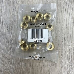 Lot of 10 - SCB1020 - Crane Repcal Bibb Seats - 7/16-In. x 27 Thread x 3/8-In.