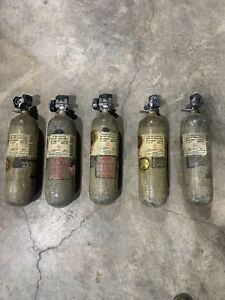 Scott 4500psi, 30 Min, Carbon Cylinder, Manufacturer Date June 2007, Price Each
