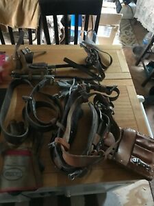 Tree Climbing Spike Set Pole Climbing Spurs Climber Adjustable With Harness Kit