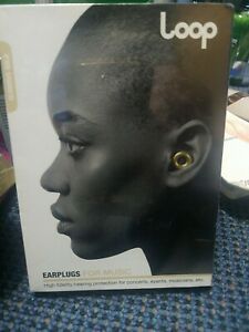 LOOP Gold 20 db NOISE REDUCTION  EARPLUGS HEARING PROTECTION  NO DISTORTION 1