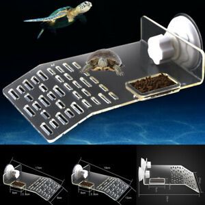 Pet Turtle reptile terrarium floating Hanging large ramp basking platform
