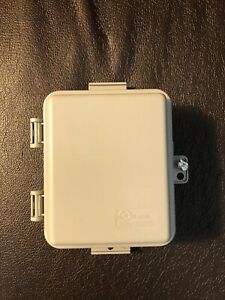 Heavy Duty Outdoor Weather Proof Cable Enclosure Flush Mount NID, 3.8x3.0x2.3