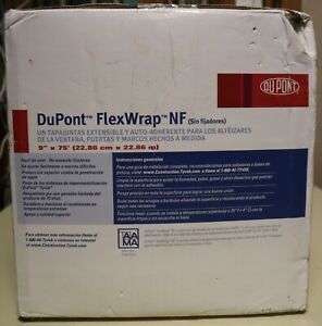 DUPONT FLEXWRAP (NO FASTENERS) 9 IN/75 FT BOX 547256
