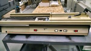 Standard Bindfast 5 Perfect Binding &amp; Padding Machine w/Nipper Table