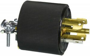 Hubbell HBL45915 Locking Plug, Variload, 4 Pole, 5 Wire, 20 amp, 120/208V