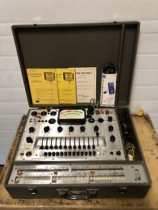 Vintage Precision Model 10-60 Tube and Transistor Tester w/G-140 Adapter
