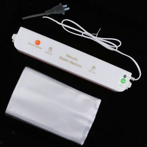 1 Piece Automatic Vacuum Sealer +10 Pieces Vacuum Bags Household&amp;Commercial, US