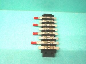 8 Position Dual Row Screw Terminal Barrier Strip