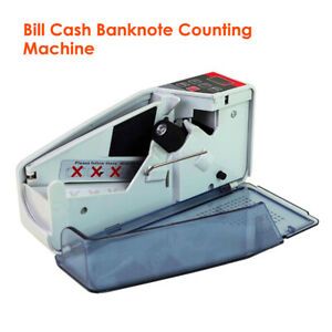 Mini Money Counter Bill Cash Banknote Count Currency Counter 110-240V 600pcs/min