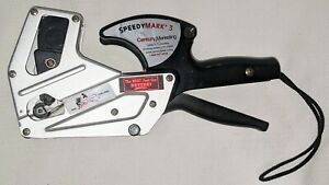 Speedy Mark 3 Century Marketing 1 Line Pricing Label Gun Machine