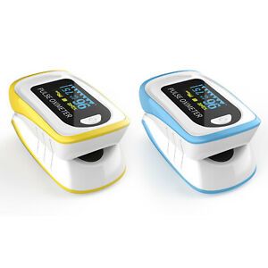 Finger Oximeter Monitor, LED Display, Blood Pulse Oxygen Saturation Meter #JD