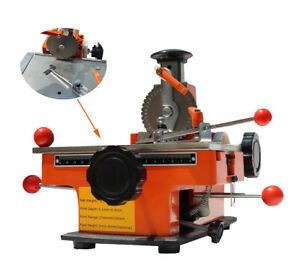 TECHTONGDA Semi-automatic Metal Nameplate Marking Machine with 4mm Wheel