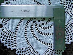 Starrett #55 - 4-1/2 &#034; Master Precision Square, Beveled Edge Retail: $328.00