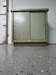 Vintage Heavy Duty Steel Age Cabinet
