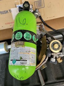 MSA AIR STEALTH H60 SCBA Air Pack, Bottle, Tank Holder USA #16