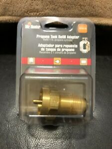 Propane Tank Refill Adapter, Refill 1 lb. Propane Cylinder, USA, Mr Heater Brass