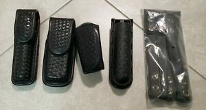 Bianchi Accumold Black Basket Weave Belt Duty Gear Police Security Corrections