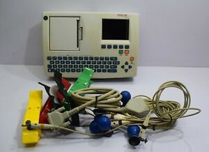 Schiller Cardiovit AT-101 ECG System Microprocessor Digital 3-Channel Portable