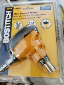 STANLEY BOSTITCH PN50 AIR PNEUMATIC MINI EASY GRIP IMPACT PALM NAILER NEW.