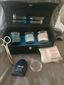 * SIRCHIE LATENT FINGER PRINT SET EVIDENCE DETECTIVE CRIME POLICE New
