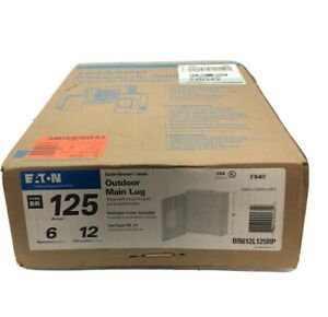Cutler Hammer Load Center,No BR612L125RP,  Eaton Corporation