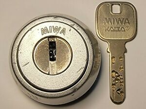 Japanese Miwa JN / Kaba 20 high security locksport lock cylinder with 1 key