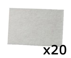 3M 7445 Scotch-Brite Light Duty Cleansing Pad 152mm x 228mm 20 Pack