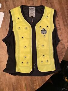 Chill-Its By Ergodyne 6685 Xl Evaporative Cooling Vest, Lime. Brand New