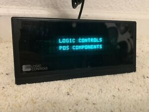Logic Controls TD-3000UP-BK USB POS Customer Display