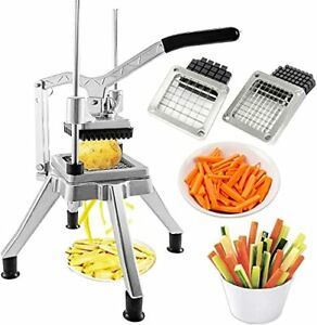 Commercial Vegetable Fruit Chopper Stainless Steel French Fry Cutter With